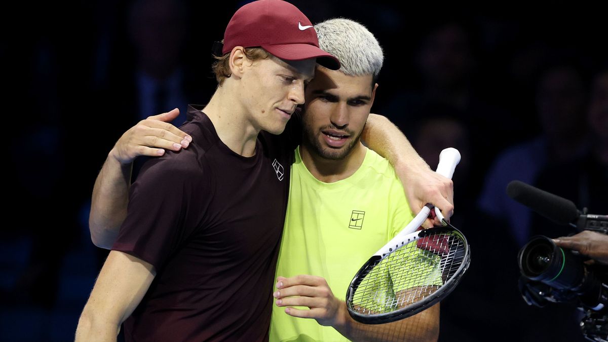 Jannik Sinner et Carlos Alcaraz
