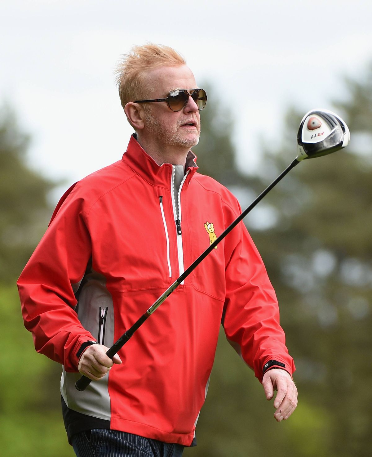 Chris Evans, amateur de golf
