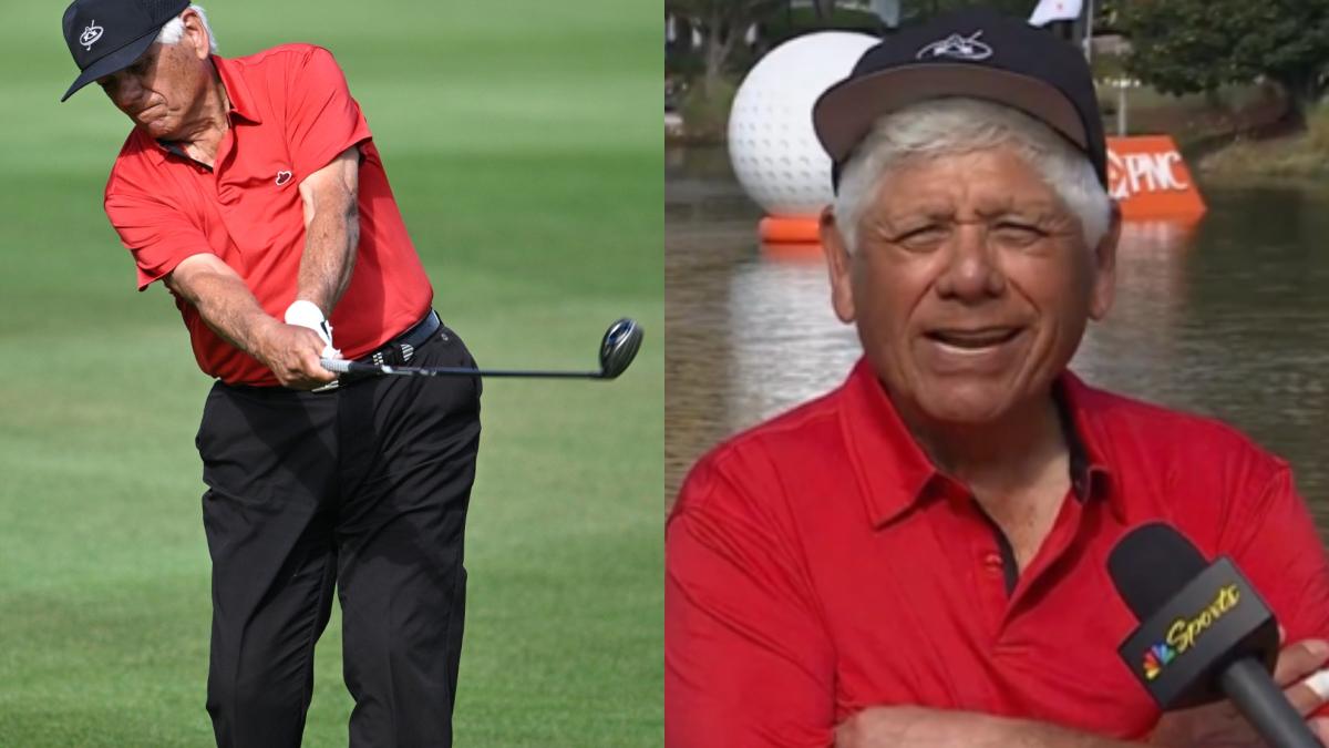 Es una leyenda del golf y su discurso sobre por qué sigue jugando torneos con 86 años es entrañable