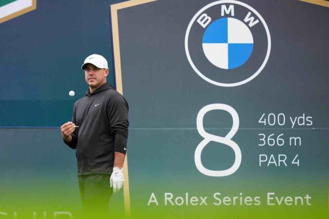 Brooks Koepka, en el BMW PGA Championship cette année.