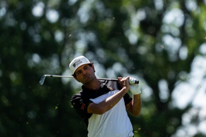 Eugenio Chacarra au championnat Alfred Dunhill