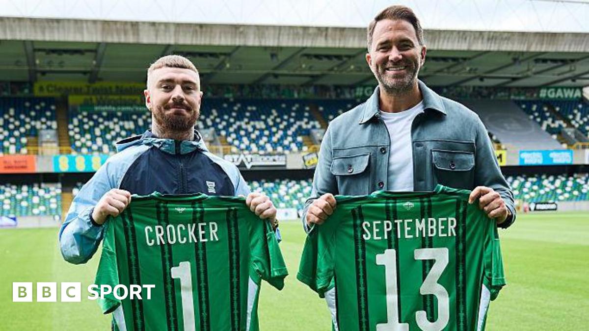 Eddie Hearn rêve d'un retour triomphal à Windsor Park pour le premier combat de titre IBF de Lewis Crocker !
