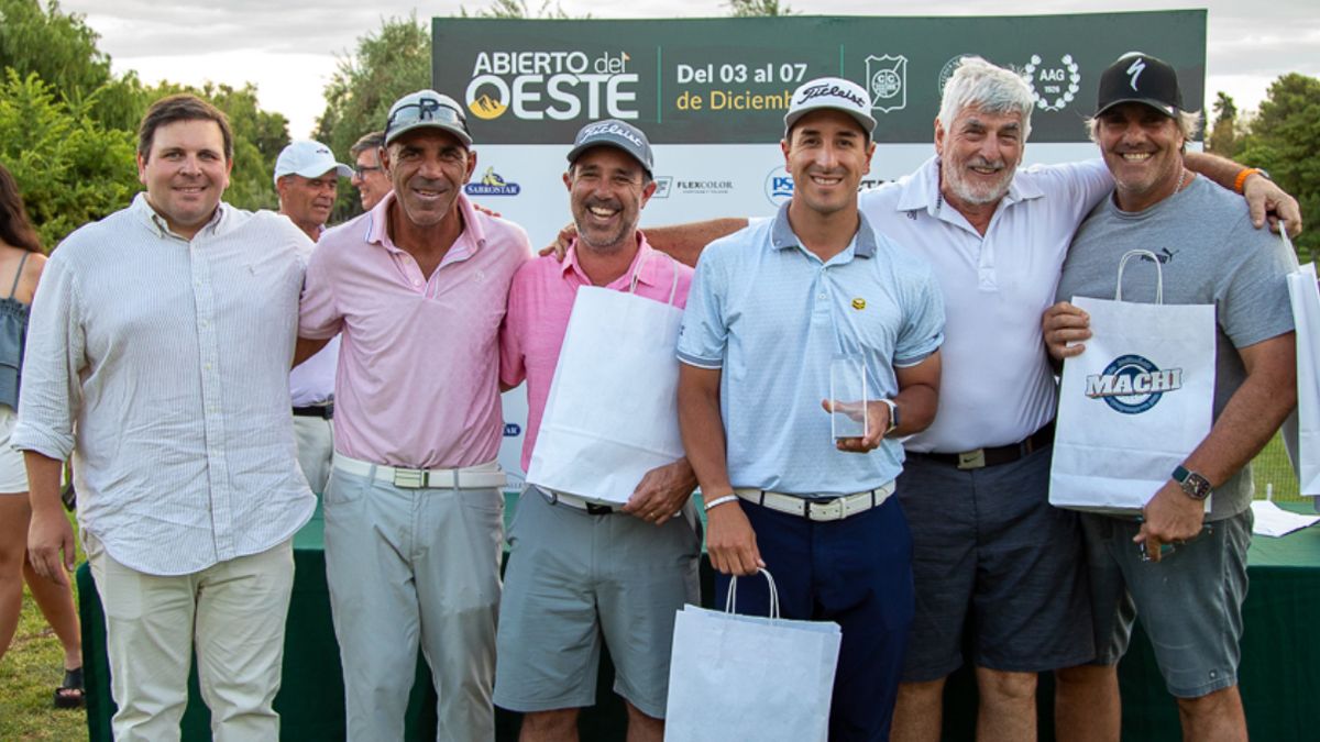 Les gagnants du Pro Am de l'Ouverture de l'Ouest, Club de Campo Mendoza