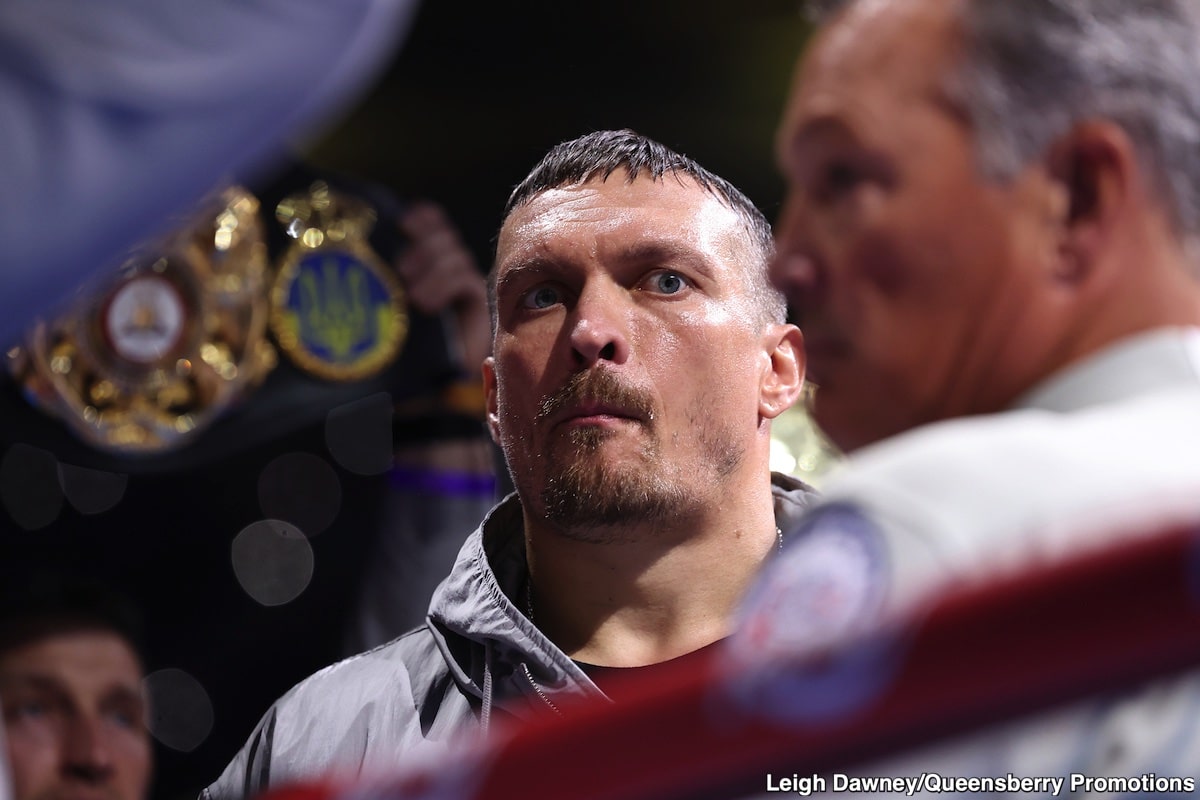 Oleksandr Usyk Sacré N°1 P4P, Fabio Wardley en Tête de la Catégorie Poids Lourd !