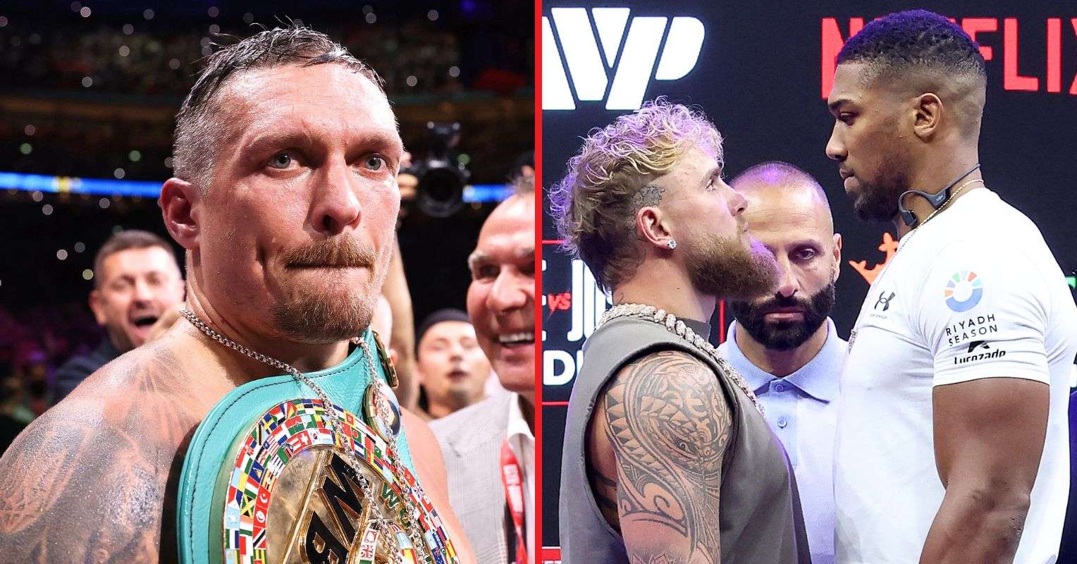 Oleksandr Usyk décrypte à la perfection le combat entre Anthony Joshua et Jake Paul !