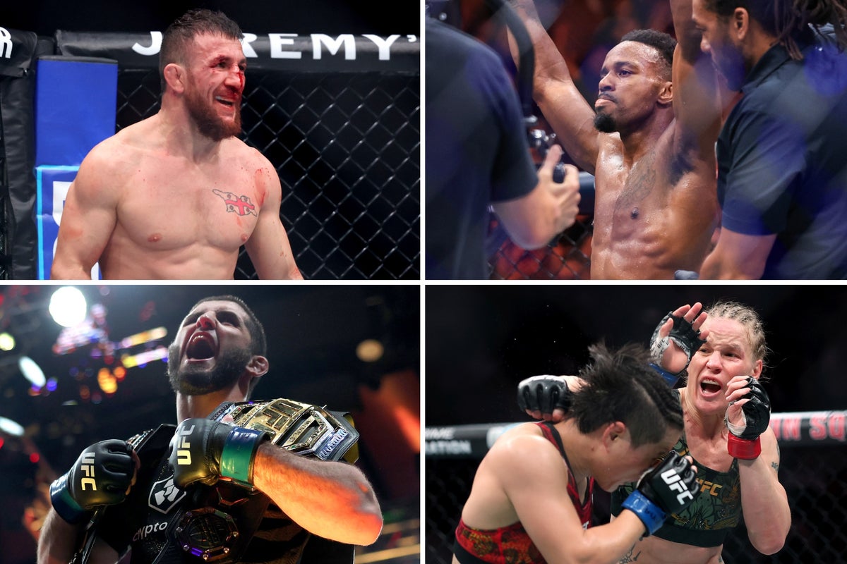 Palmarès 2025 de la UFC : Meilleur combattant, KO, événement et bien plus encore !