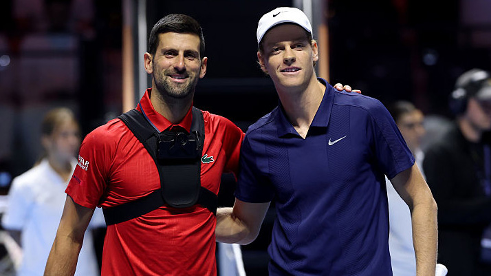 Sinner et Djokovic ont reçu un bonus au Six Kings Slam