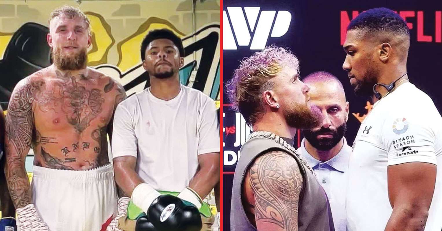 Shakur Stevenson évalue les compétences de boxe de Jake Paul après une séance d'entraînement avant le combat contre Joshua !