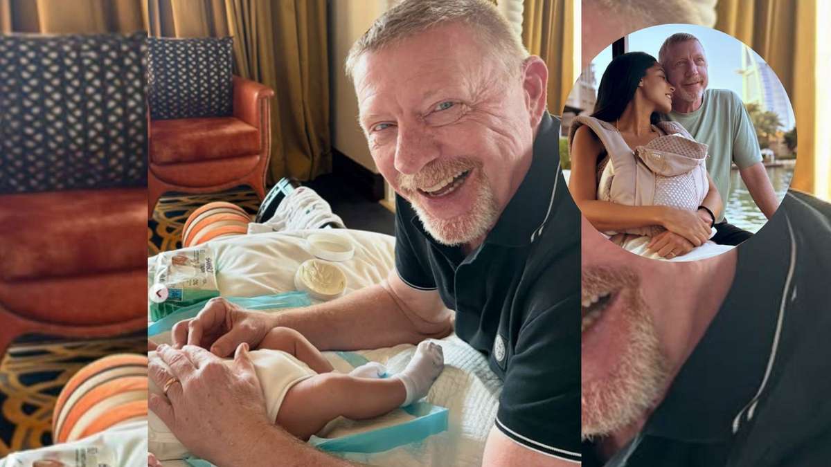 Boris Becker commence la nouvelle année avec un sourire éclatant !
