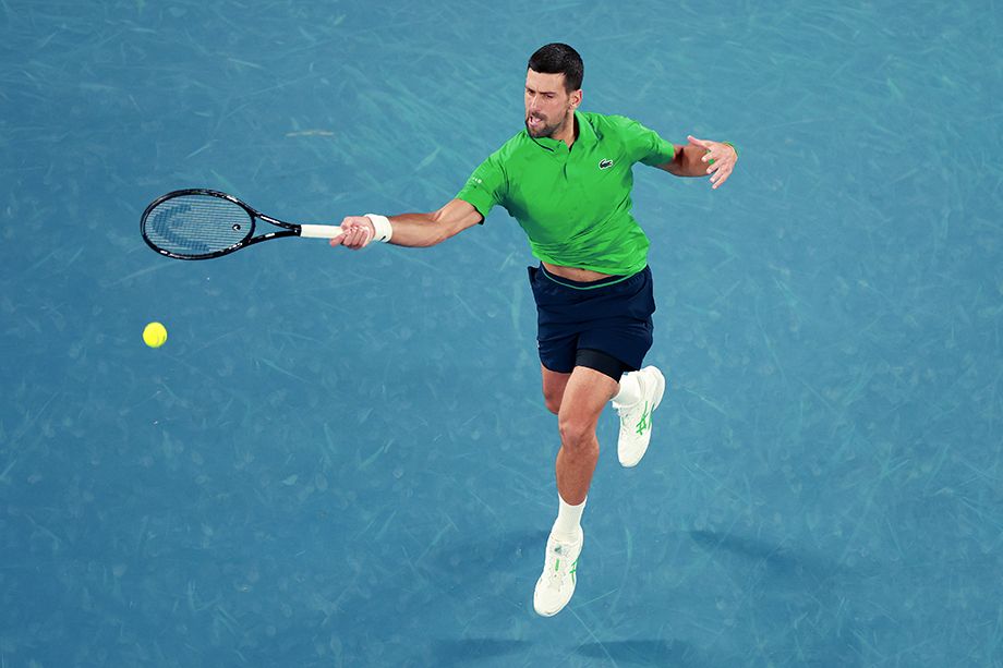 Novak Djokovic fête sa 100e victoire à l'Open d'Australie