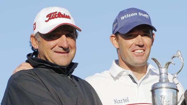Pádraig Harrington et Bob Rotella