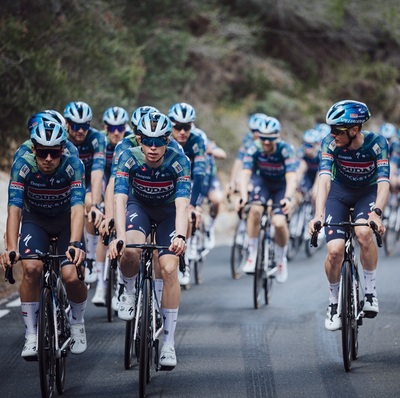 Soudal - Quick-Step en entraînement à Calpe