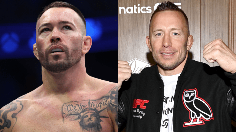 Colby Covington vise Georges St-Pierre pour un match de lutte explosif !