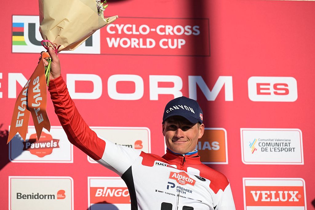 2026 Benidorm World Cup: Mathieu van der Poel celebrates the win