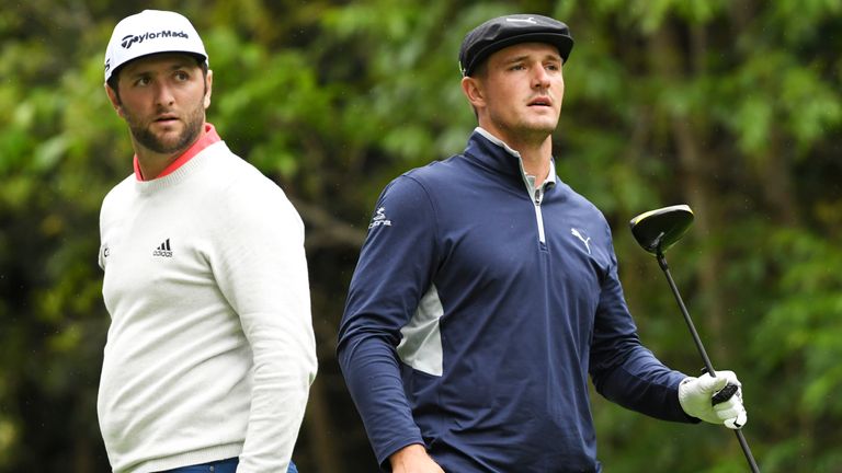 Rahm et DeChambeau à l'Open