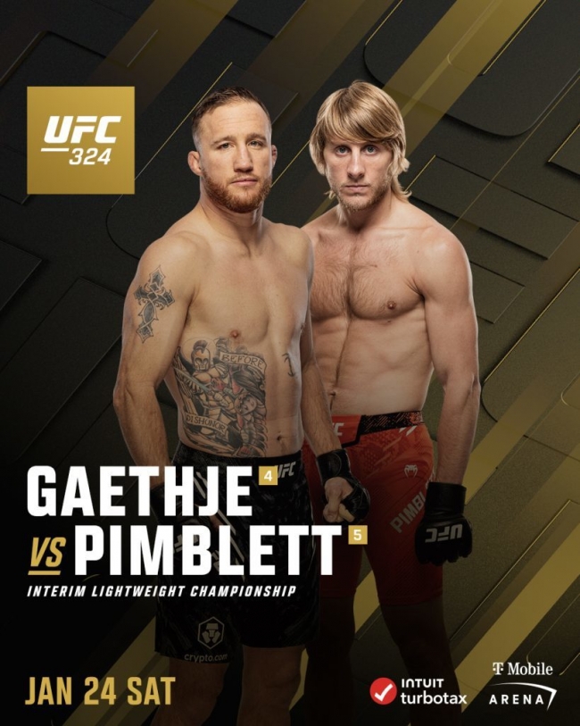 Justin Gaethje vs. Paddy Pimblett