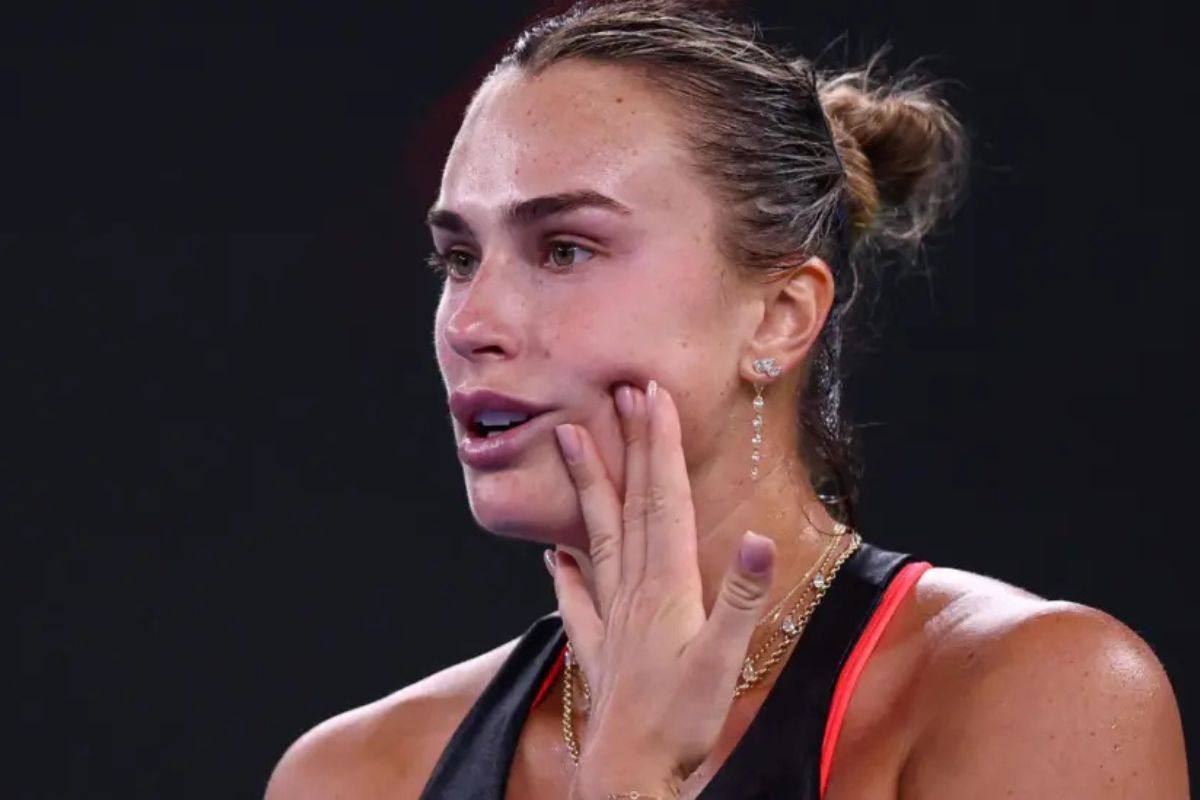 Arina Sobolenko lors du tournoi