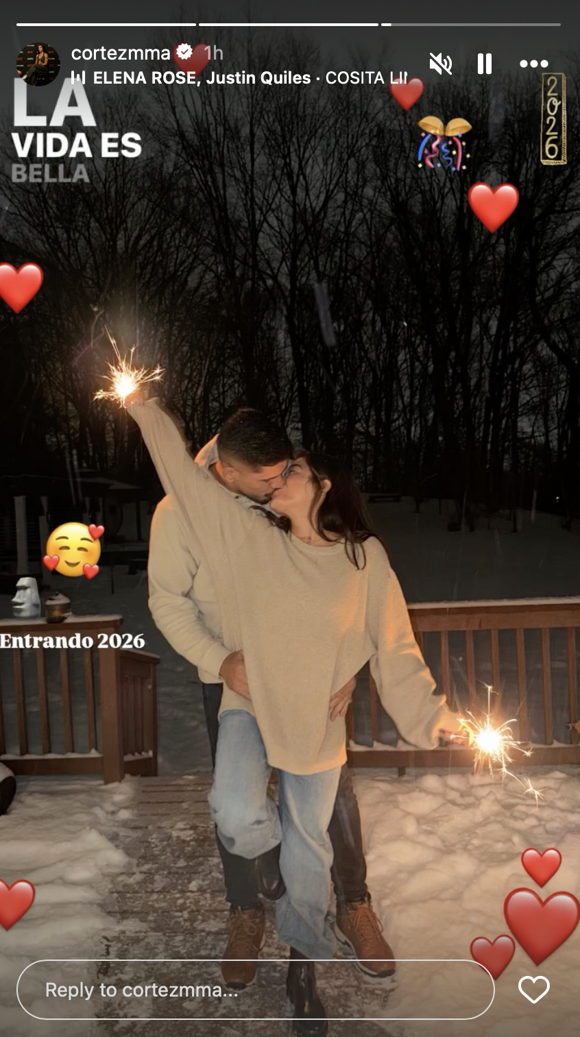 La IG story de Tracy Cortez