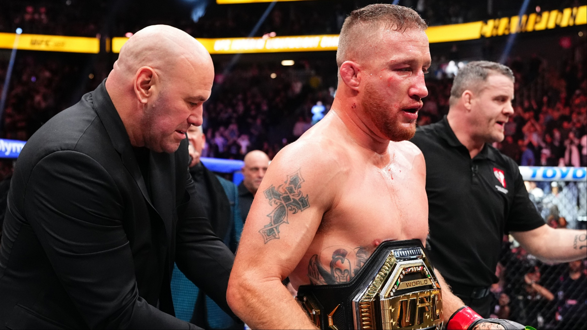 Le manager de Justin Gaethje rétorque à Dana White sur l'offre d'augmentation de salaire non répondue !