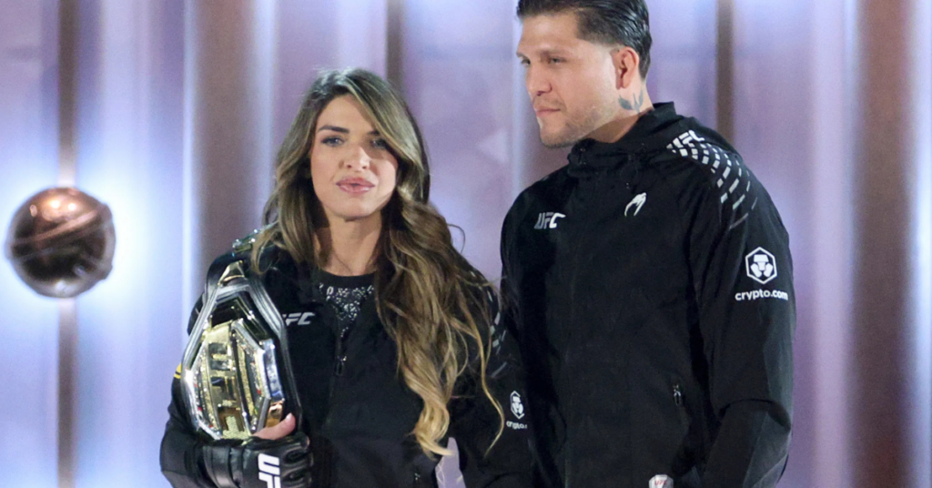 Mackenzie Dern et Brian Ortega aux Golden Globes