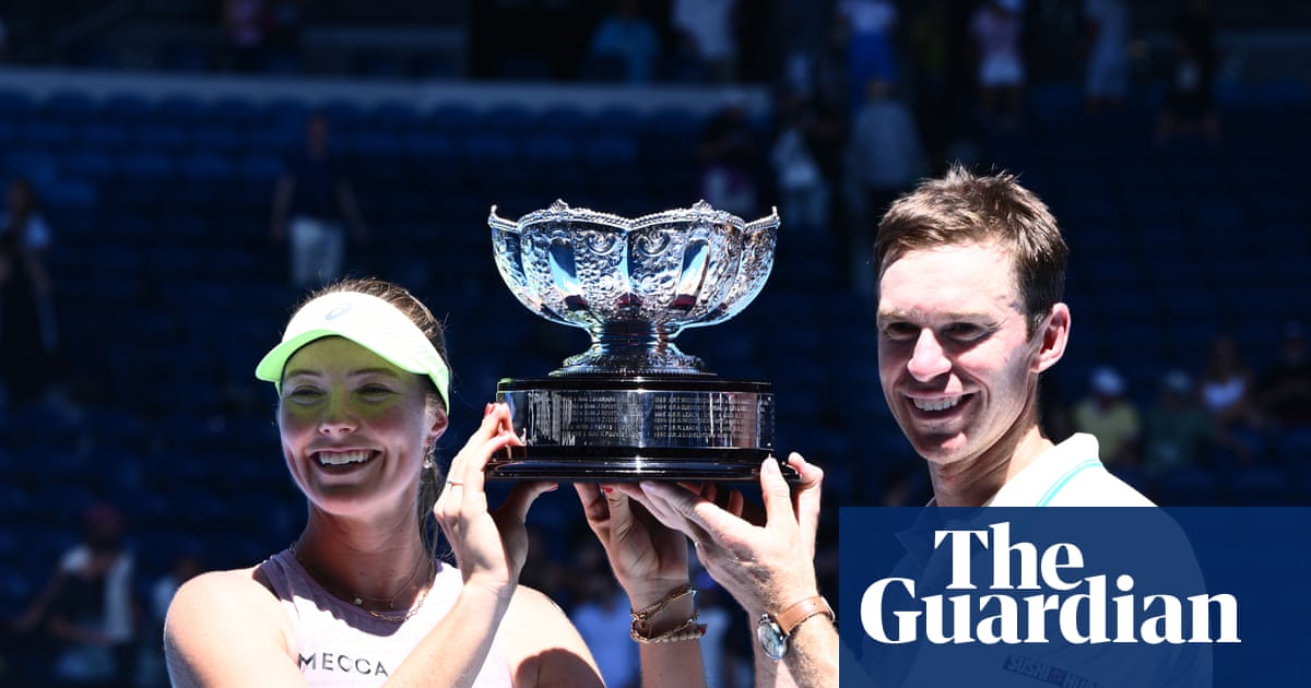 Les héros de la maison : Gadecki et Peers remportent le titre de doubles mixtes de l'Open d'Australie !