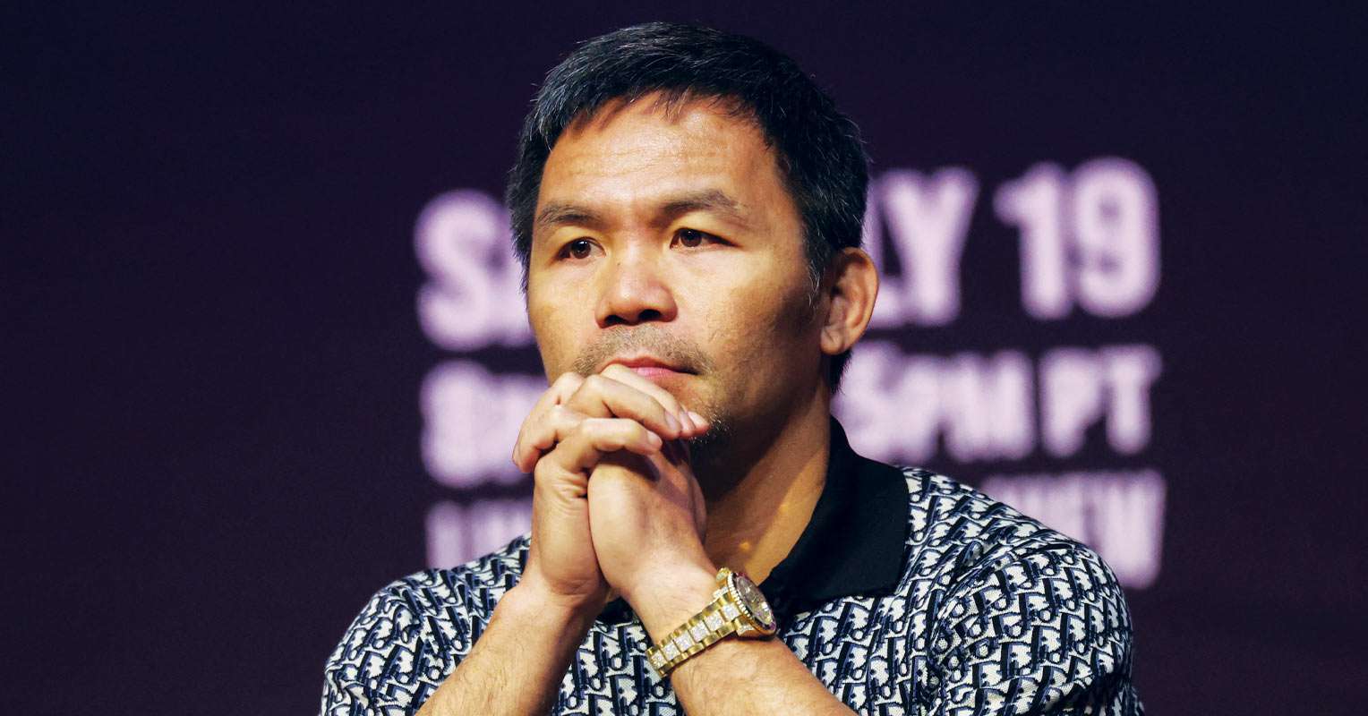 Manny Pacquiao révèle qu'un homme l'a frappé si fort qu'il a eu du mal à s'en remettre : "C'était trop intense !"