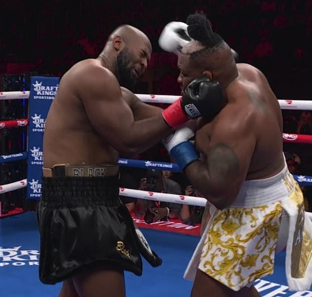 Moment choquant : la perruque de Jarrell Miller s’envole sous les coups, puis il l’envoie dans le public !