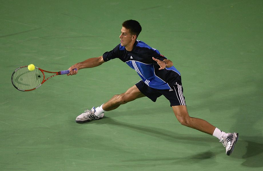 Novak Djokovic à l'Open d'Australie - 2005