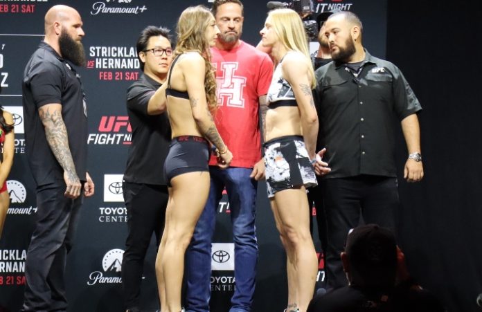 Julianna Miller contre Carli Judice, UFC Houston