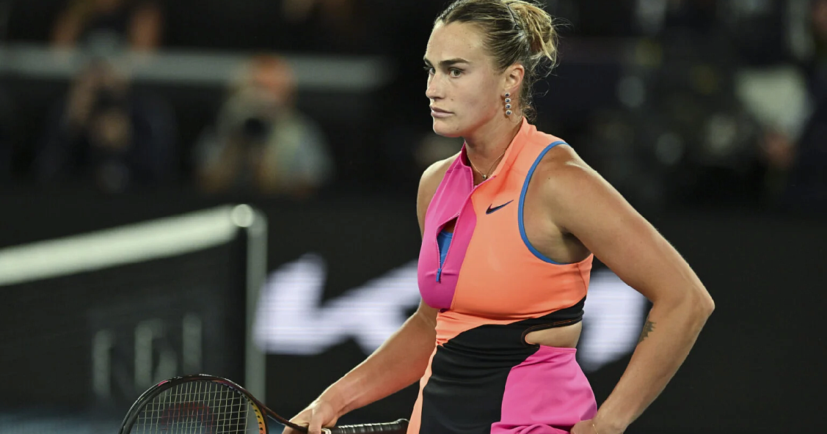 Cela va faire du bien à Aryna Sabalenka !