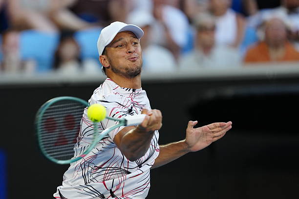 Luciano Darderi au Open d'Australie