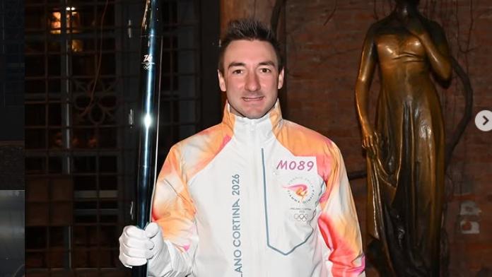 Elia Viviani : Une émotion intense en portant la flamme à Vérone, mais maintenant je reprend le chemin du vélo !