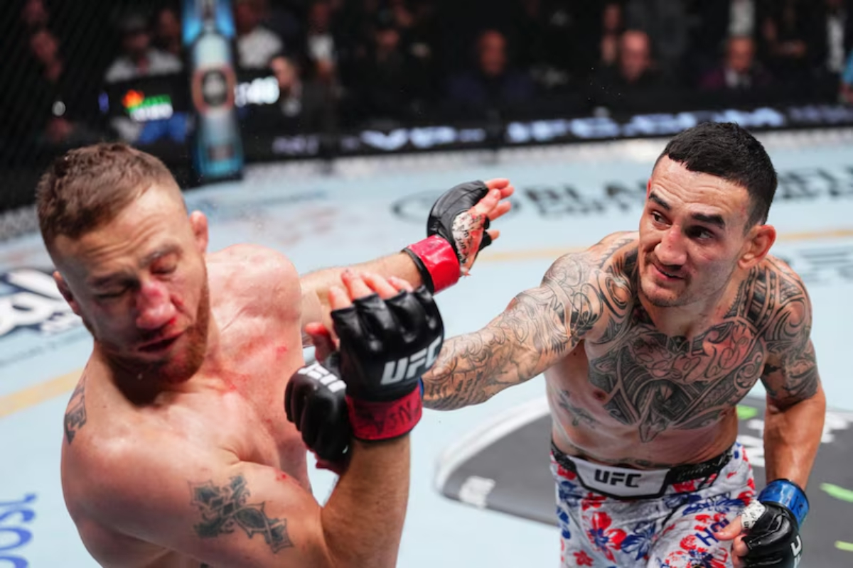 Justin Gaethje dévoile le point positif d'une défaite meurtrière par KO en 2024 face à Max Holloway
