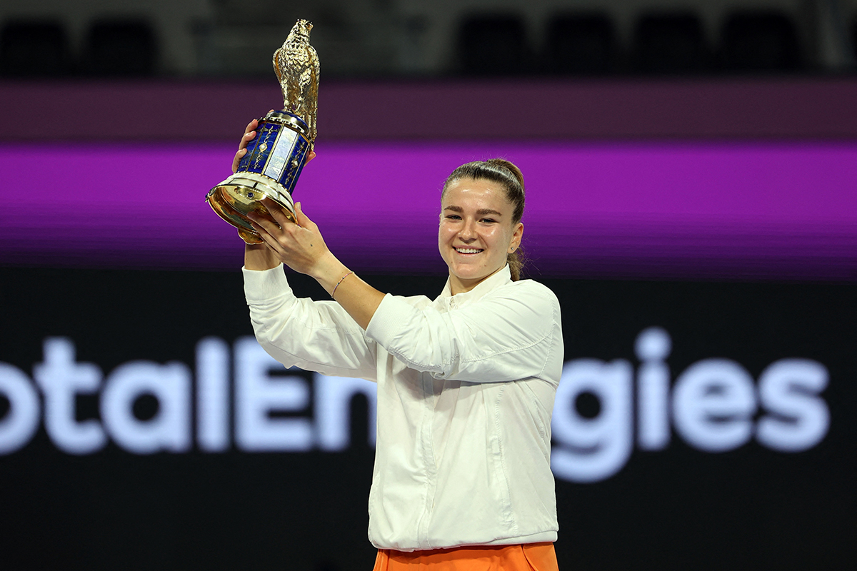 Karolina Muchová remporte le tournoi de tennis à Doha !