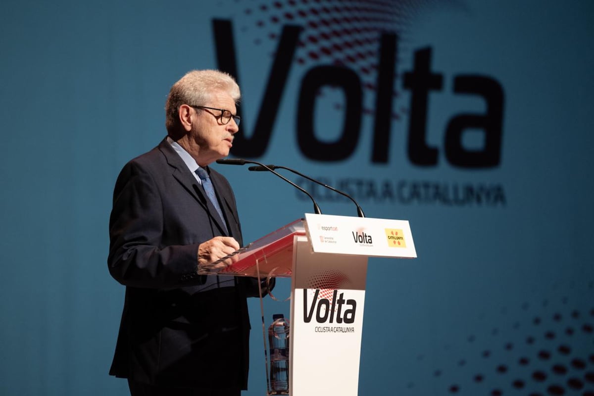 Rubén Peris, lors de la présentation de la Volta 2026.