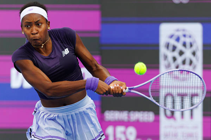 Cori Gauff donne son opinion sur les matchs féminins à cinq sets. Source : Getty