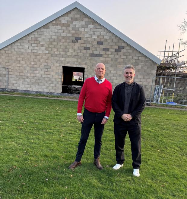 Charlie Malarkey avec David Skaith au New Earswick Boxing