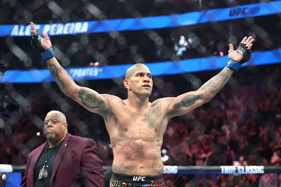 Ancien champion de l'UFC Alex Pereira (Getty)