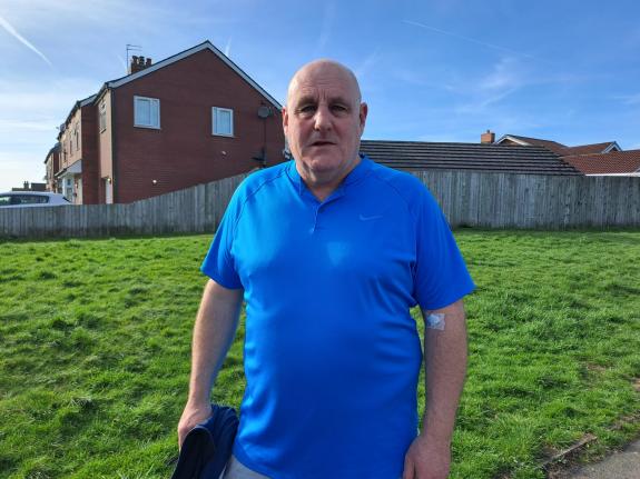 Michael Smith, résident de Westhoughton