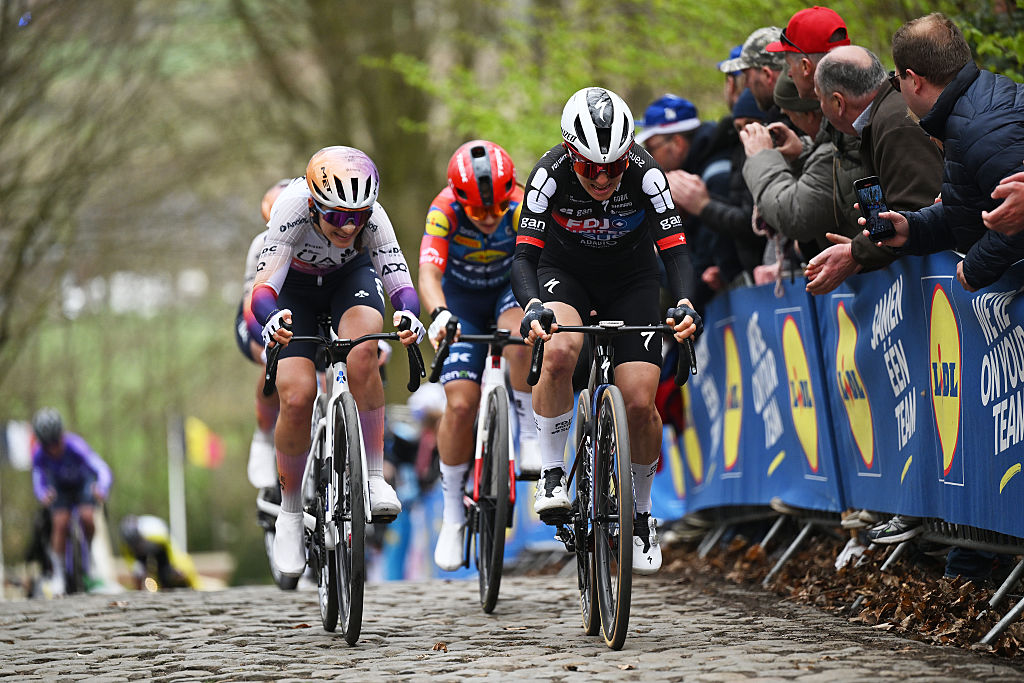 Elise Chabbey lors de la course