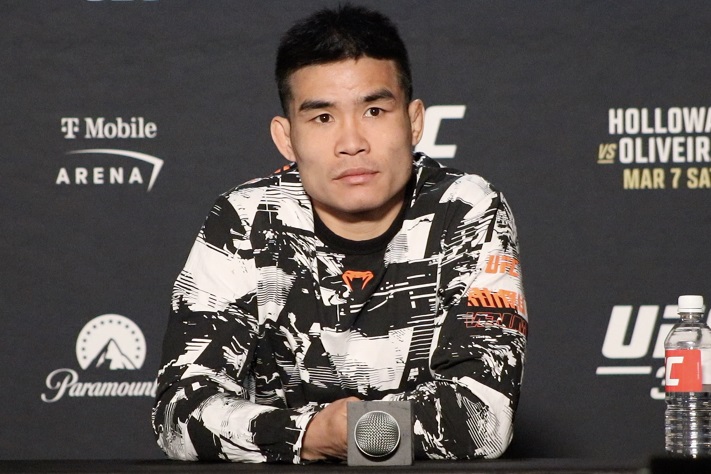Avec le combat contre Garbrandt, Xiao Long se sent soutenu par l'UFC !
