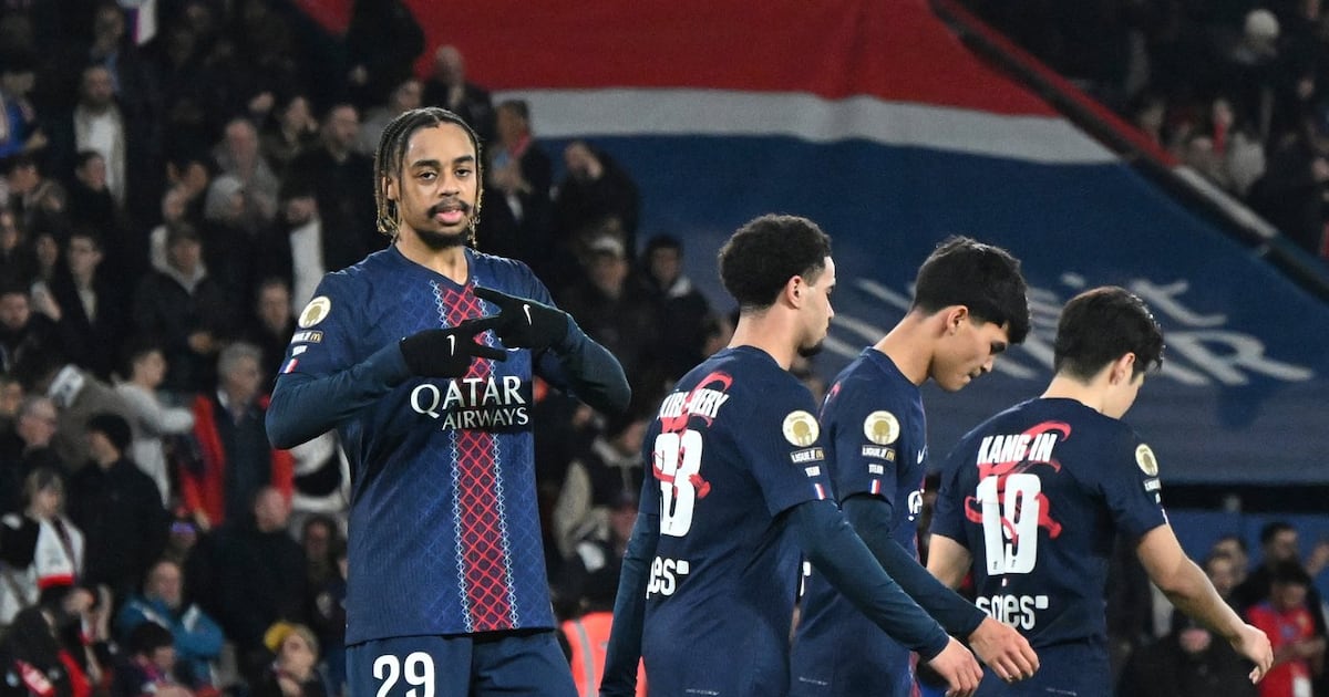 Bradley Barcola, l’attaquant du Paris Saint-Germain, absent 'pour plusieurs semaines' à cause d’une blessure à la cheville !