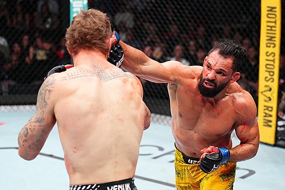 Deux Brésiliens imposants face à des Russes dans un combat épique à l'UFC de Bakou en juin !