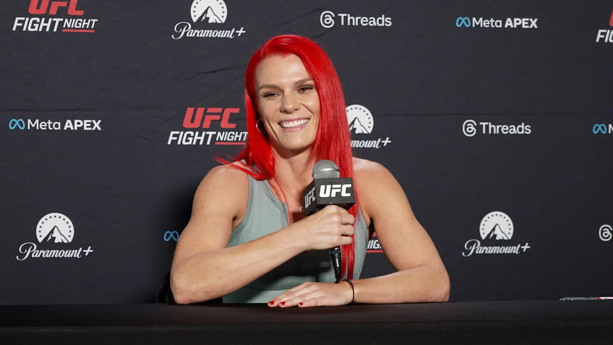 Gillian Robertson vise un combat pour le titre contre Mackenzie Dern après l'UFC Fight Night 269 !