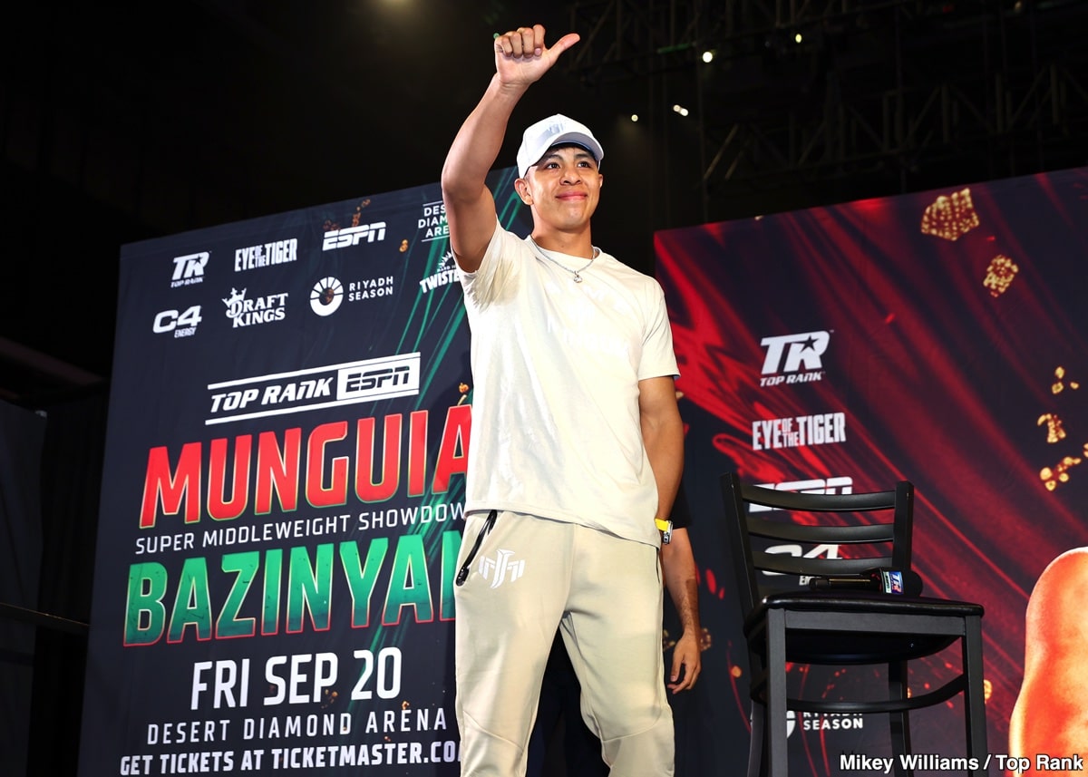 Jaime Munguia vise un retour explosif sur le sous-programme d'Usyk !