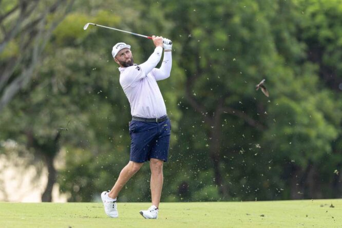 Jon Rahm, en Singapur.