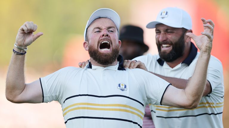 Shane Lowry et Jon Rahm