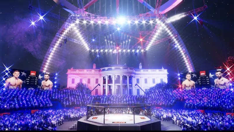 L'événement de la Maison Blanche UFC : de la propagande, mais pas vraiment efficace !