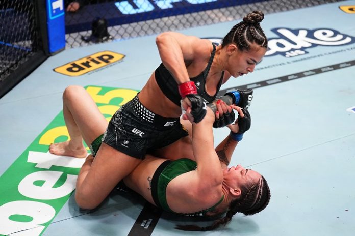 Montserrat "Monstre" Rendón s'incline par soumission lors d'un combat épique en UFC