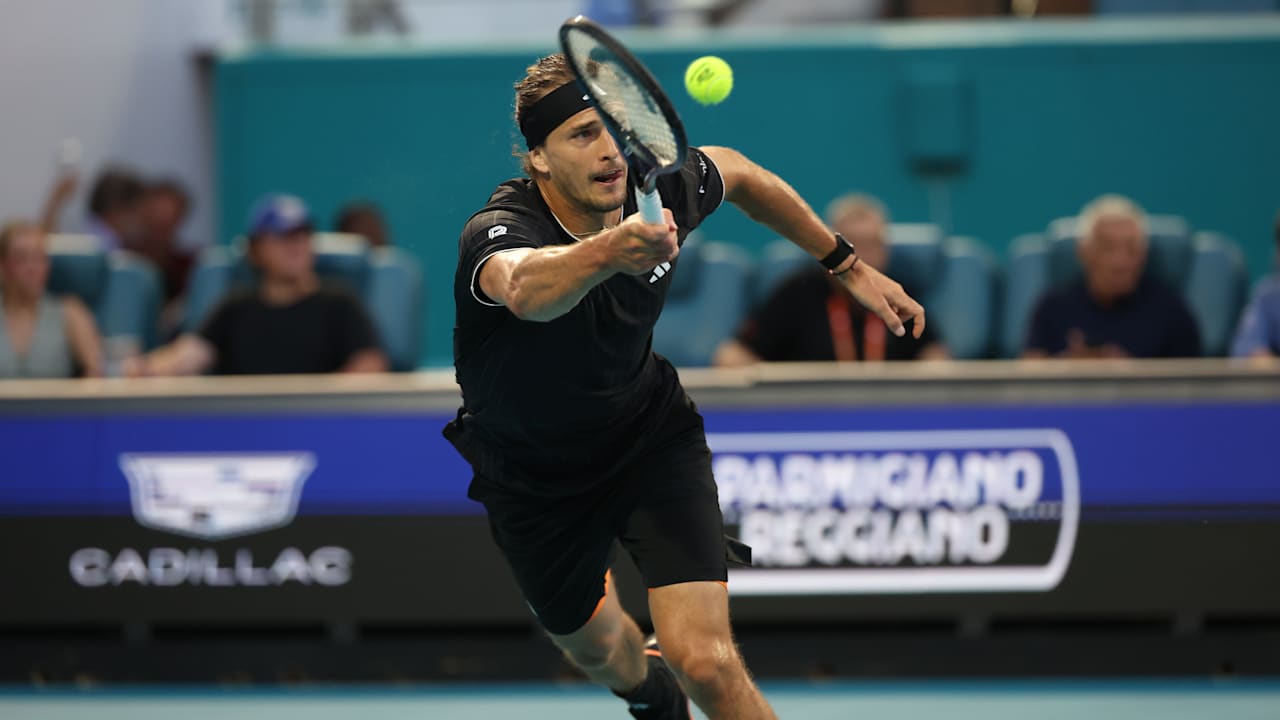 Série de défaites : Zverev s'incline face à Sinner à Miami !